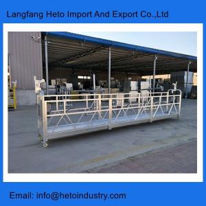 Quality Temporary gondola system 6 meters temporary suspended platform for building maintenance wholesale