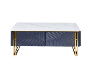 Quality Stainless Steel Frame Dining Table And Coffee Table Set wholesale
