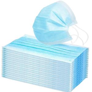 Quality Blue Color Disposable Earloop Face Mask Pp Nonwoven Material Customized wholesale