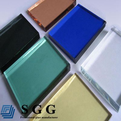 High quality Excellent Tinted Glass Price (grey, green, blue, bronze)