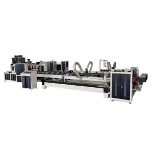 Quality Electric Driven Corrugated Carton Folder Gluer and Stitcher Bundling Machine for Market wholesale