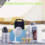 AC Outlet Portable Electric Power Station 300W For Camping Travel Hunting