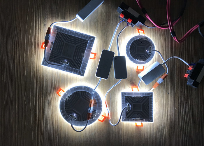 Rimlesss Dimmable LED Panel Light 30 Watt 6500K 3300LM 0.9PFC 80Ra