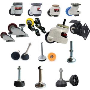 Quality Light Duty Locking Caster Wheels Aluminium Profile Accessories wholesale