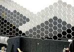9mm Fire Rated High Density Polyester Fiber Acoustic Panel Hexagon