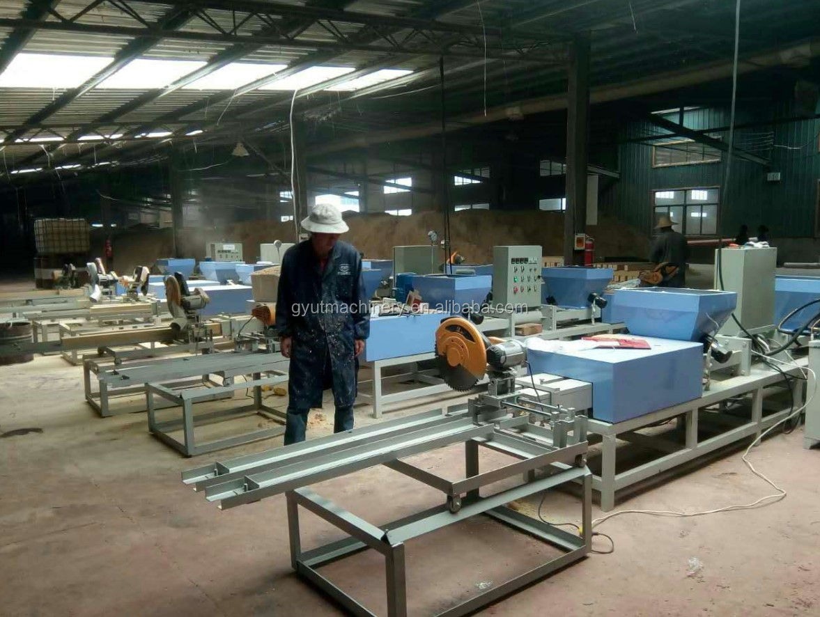 Easy-to-Operate Wood Sawdust Block Making Machine for Recycling Customized Design