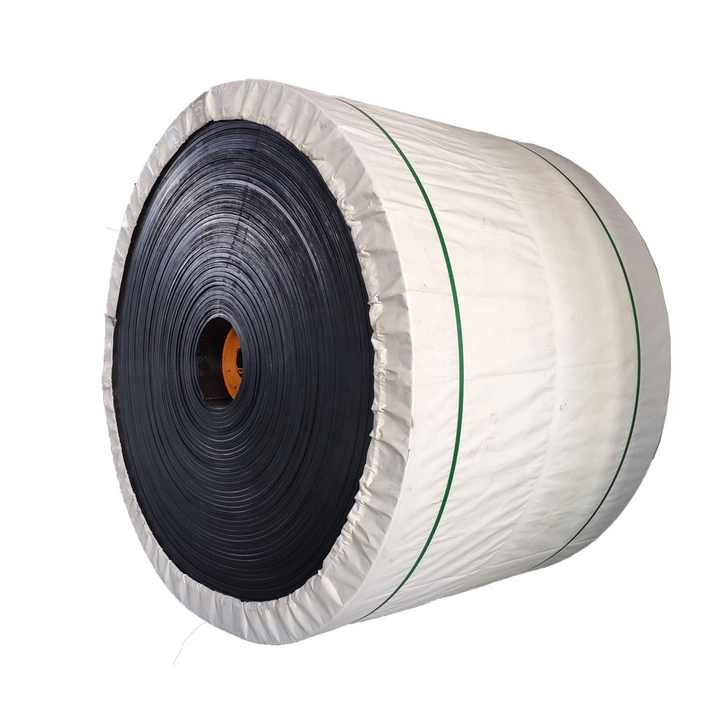 Durable Wire Rope Conveyor Belt In Coal Mines Ports Electric Power Metallurgy Industries