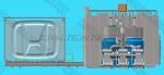 PMMA Car Logo Vacuum Metalizing Machine , Acrylic Automotive LOGO Billboard