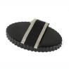 Buy cheap Metal Horse Grooming Tools 16.5*10cm Massage Body With A Ribbon Of Black Cloth from wholesalers