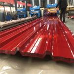 0.12-1.5mm Prepainted Corrugated Steel Sheets Zinc Aluminum Steel Roofing Sheet