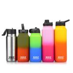 18oz/32oz/40oz Sport Water Bottle Double Wall Stainless Steel Insulated Drink