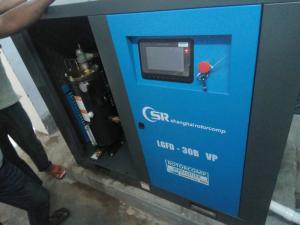 Quality High Efficiency VSD Screw Compressor 25-30% Energy Saving ISO Certifacate wholesale