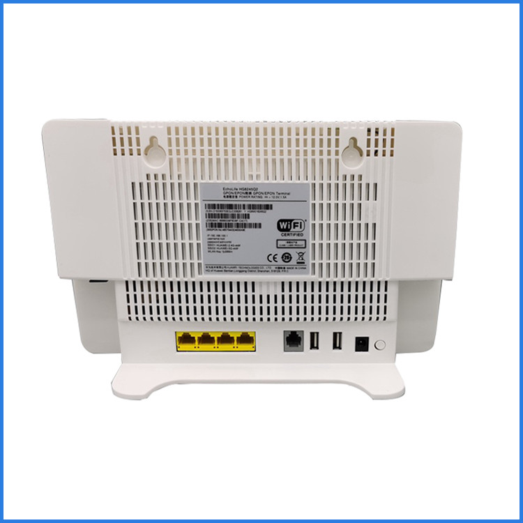 4GE 2POTS WIFI USB GPON Dual Band ONU Echolife HG8245Q2 HG8245Q English Firmware