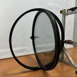 4mm 5mm 6mm Aluminum Circle Windows Doouble Tempered Glass Round Aluminum