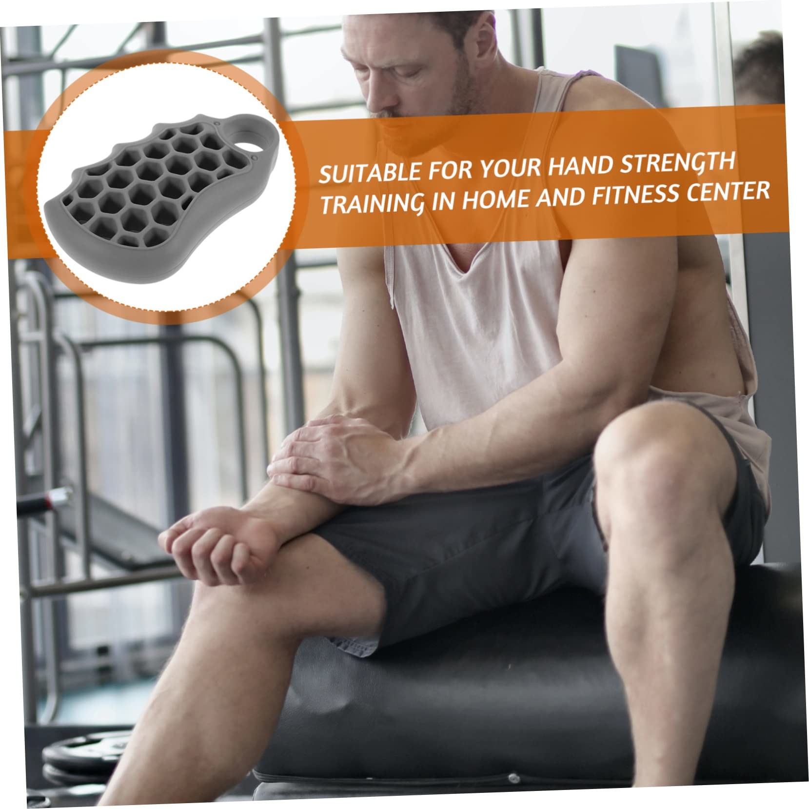 Silicone Grip And Forearm Trainers Non-Toxic Soft Gym Equipment