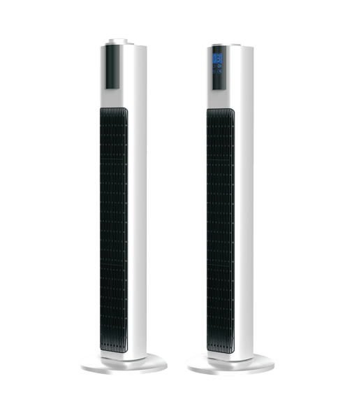 Electric Standing Floor Fan with Humidifier and Water Cooling Bladeless Mist Air Cooler