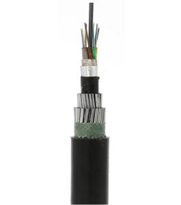 Quality Aluminium FE Sheath Outdoor Armored Fiber Optic Cable GYTA333 wholesale