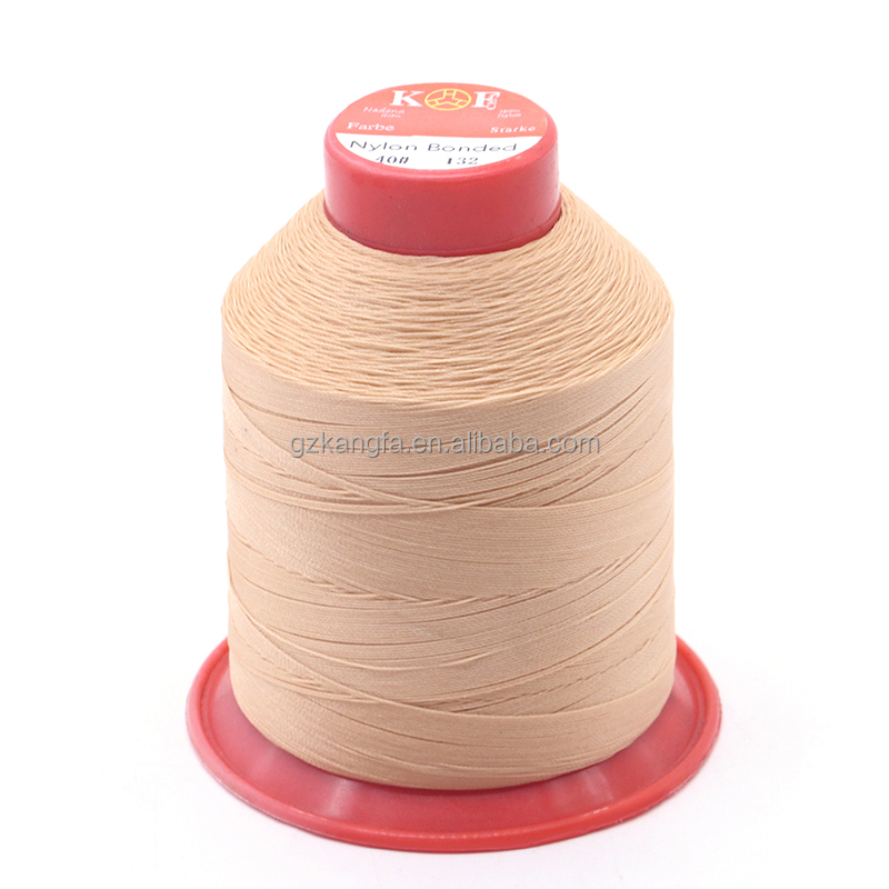 High Tenacity Bonded Nylon Thread Tex 45 Tex 70 Tex 90 for Knitting in in 240 Colours