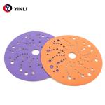 Ceramic 6 Inch 600 Grit Sanding Disc 17 Holes For Polishing Furniture