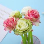Creative Rose Shaped Gel Pen 0.5mm Needle Tube Smooth Writing Pens