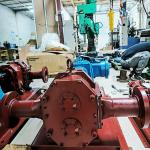 Replace VX 136 Series Rotary Lobe Pump , Pickling / Alkali Washing Backwash Pump