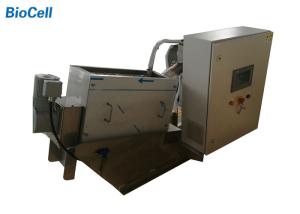 Quality 0.2KW Rotation Dewatering Screw Press Machine Dehydrator 6kg/H wholesale