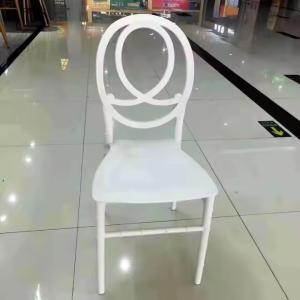 Quality Luxury Modern Stackable Hotel Banquet Chair Chiavari Gold White Plastic wholesale