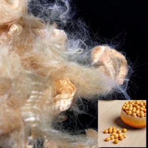 Quality 100% Soybean Protein Fiber With Excellent Physical And Mechanical Properties wholesale