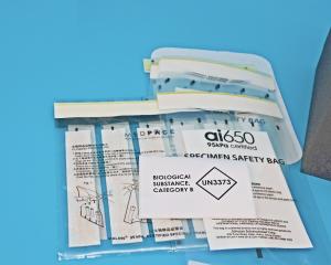 Quality 95kpa Zip Lock Ziplock Specimen Biohazard Transportation Bags wholesale