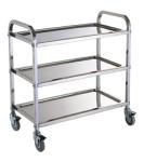 Disassembly-Assembly Type Round Tube Stainless Steel Trolley Welding-type Square