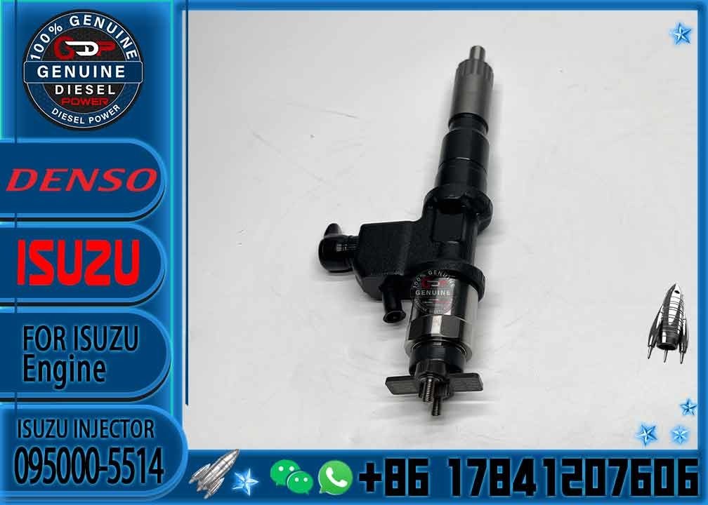 High Quality New Diesel Fuel Injector 095000-5512 For ISUZU 6WG1