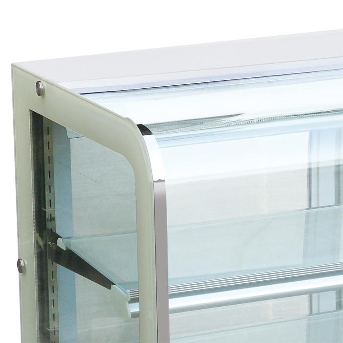 Supermarket Mini Two Layers Cake Display Freezer Dual Temperature For Shop
