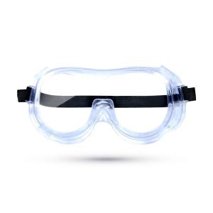 Quality High Safety Medical Eye Goggles Shock Resistant PVC Enclosed Protection wholesale