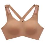 Custom Logo High Quality Adjustable Cross Back Fitness Yoga Sports Bra Top for