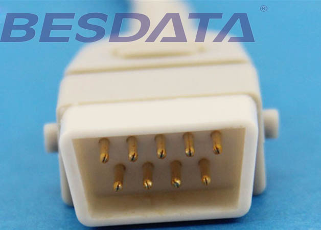 9 Pin Connector Finger Clip Oxygen Sensor 3.0m Cable Length OEM / ODM Available