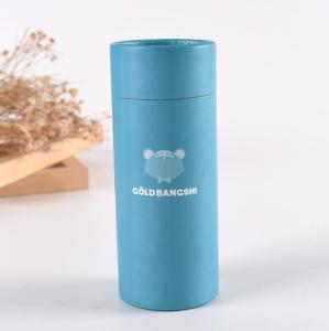 Quality UV Paper Tube Tea Packaging , Compostable Copolyester Chai Packaging Box wholesale
