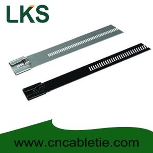 Quality 7×450mm Ladder Type Stainless Steel Cable Tie wholesale