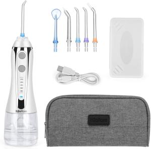 Quality Dental Portable Water Flosser IPX7 Waterproof With 2500mAh Lithium Battery wholesale