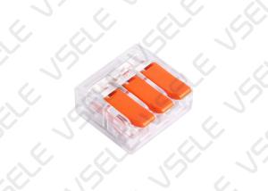 Three Strand Wire Junction Connector With Red Copper Corrosion Resistant