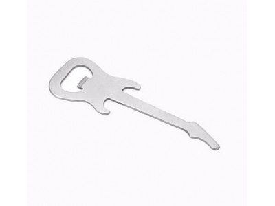Stainless Steel Guitar Shape Bottle Opener,Cheap promotion gift, stamped stainless steel guitar shape beer bottle opener