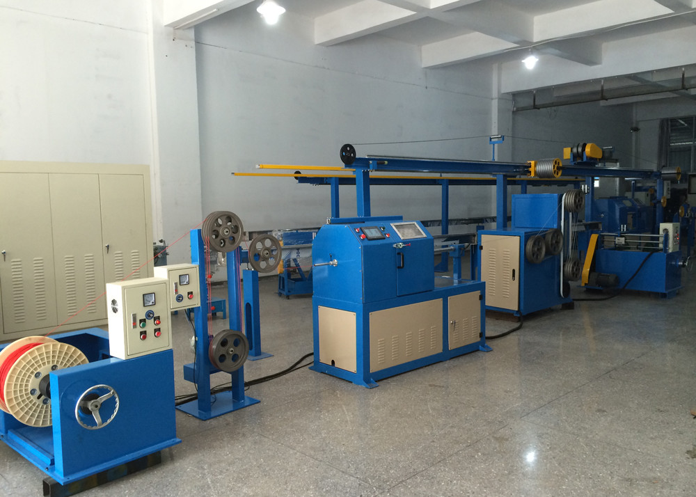 High Speed Three Layers Cable Tapping Machine Wire Wrapping Production Line