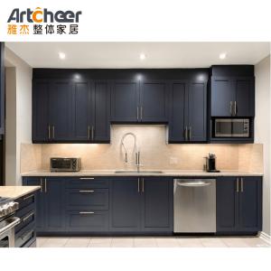 Quality Artcheer Modular/RTA Modern Kitchen Islands With Solid Timber Body And Artificial Granite Top wholesale