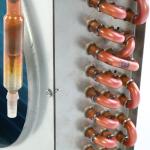 Freezer AC Copper Condenser Coil Vaporizer Fin Type