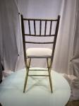 Commercial Folding Chiavari Dining Chair For Wedding With Cushion