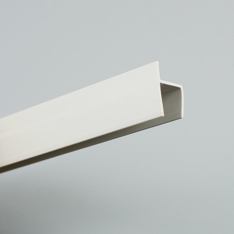 Custom PVC Plastic H furniture Edge Banding Profile H Shaped Channel Profile