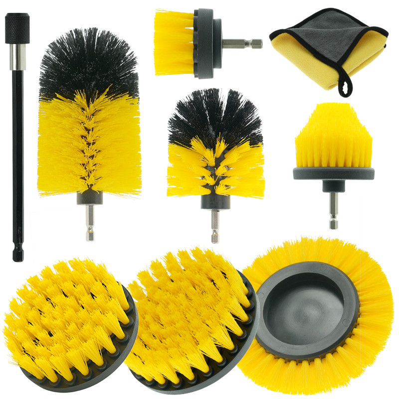 Rosh 5.5inch Car Detailing Drill Attachments Scrub Pad For Drill