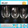 Buy cheap glass cups manufacturers 9OZ 12OZ 16OZ blown stemless wine glass from wholesalers