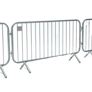 Quality Galvanized Steel Site Fencing Removable Crowd Control Fence Panels wholesale
