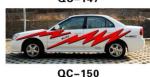 Environment-friendly PVC Custom Car Body Sticker QC-150G