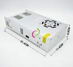 Light Box IP20 LED Driver Light Strips Aluminium 60Hz 12V 30A 360W Power Supply